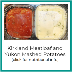 Kirtland Meatloaf and Yukon Mashed Potatoes-Blue