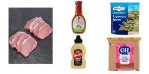 Italian baked Pork Chops Ing