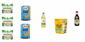 Chick, Mandarain Oranges, etc ING