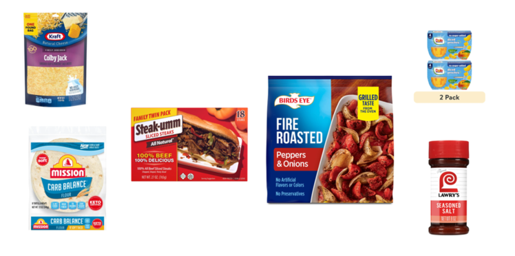 Philly Cheesteak Ing SHC