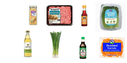 Korean Lettuce Wraps Ing