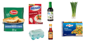 Chicken Fried Rice Ing