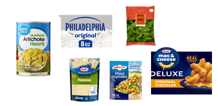 Creamy Spinach & Artichoke Mac & Cheese